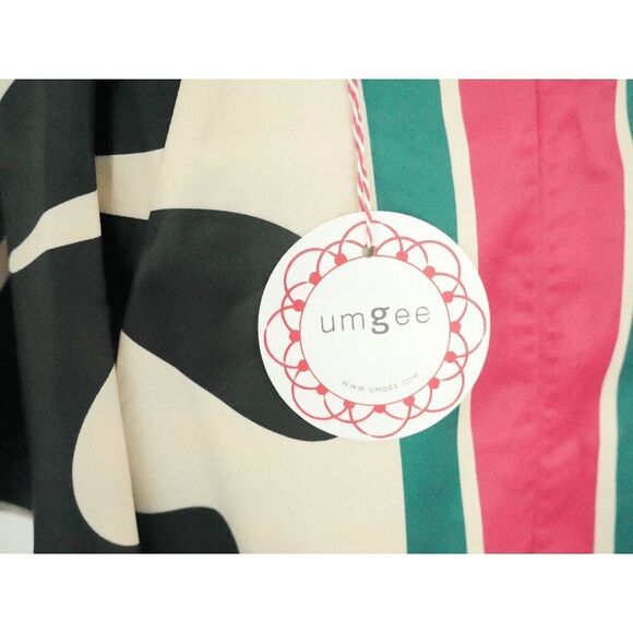 UMGEE U.S.A. Women's Magenta & Black Abstract Crewneck Shift Dress L - Picture 5 of 10